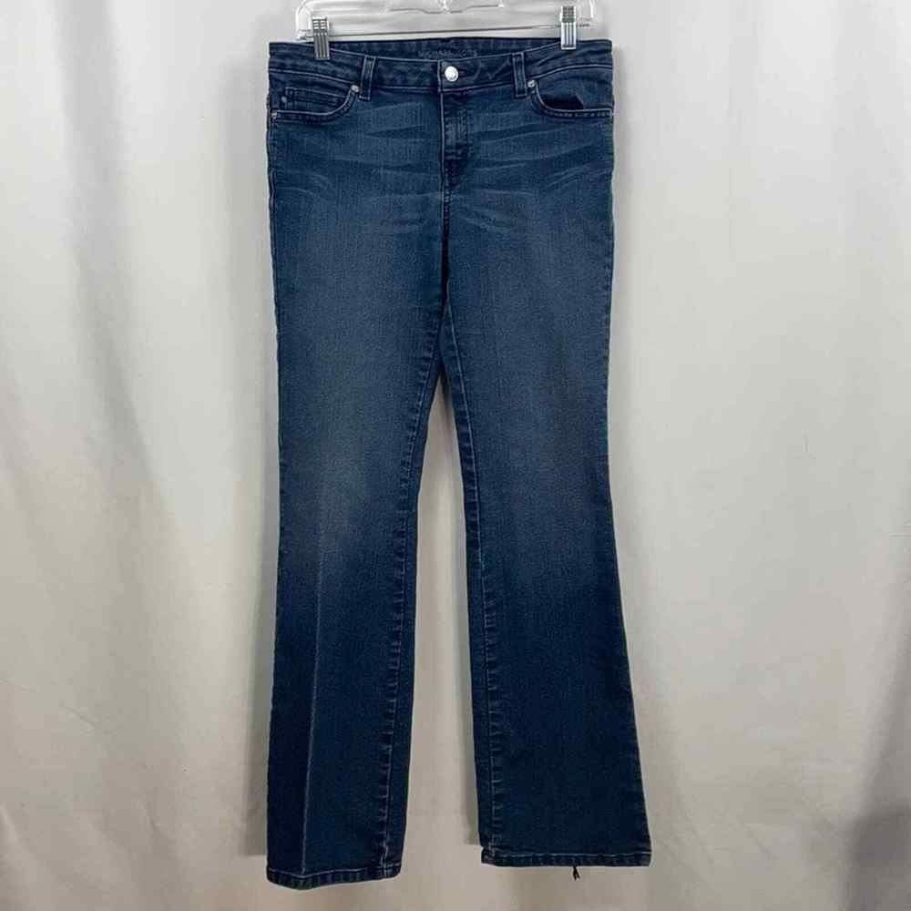 Michael Kors Bootcut Dark Wash Mom Jeans Mid Rise Size 8